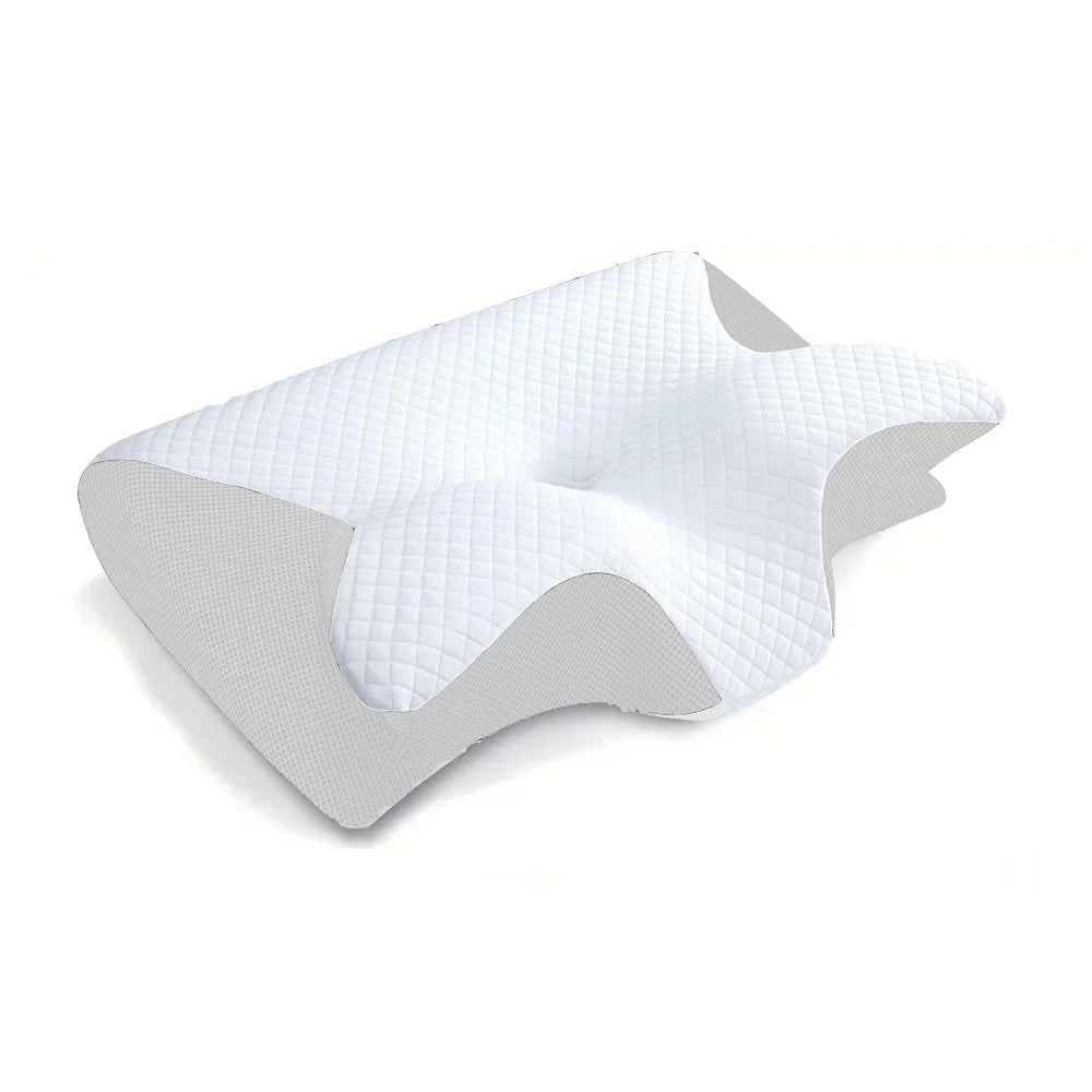 Memory Foam Cervical Pillow – Ergonomic Contour Neck Support Pillow for Sleeping