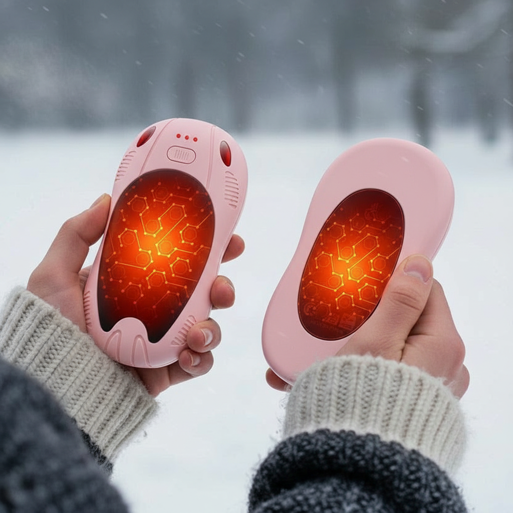 Rechargeable Hand Warmers (2-Pack) – 10000mAh Portable Outdoor Heater