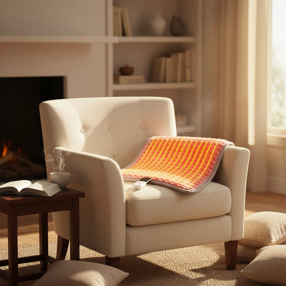 Electric Heating Pad – 9-Level Heat Therapy Pad with Auto Shut-Off