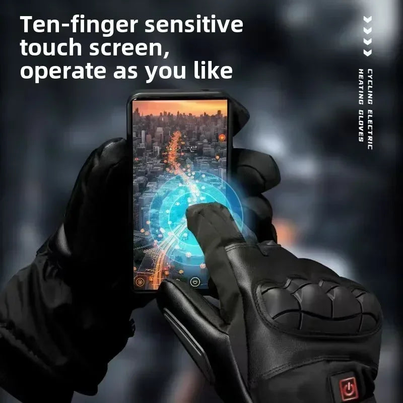 Rechargeable Heated Gloves – Waterproof Winter Gloves for Outdoor Work