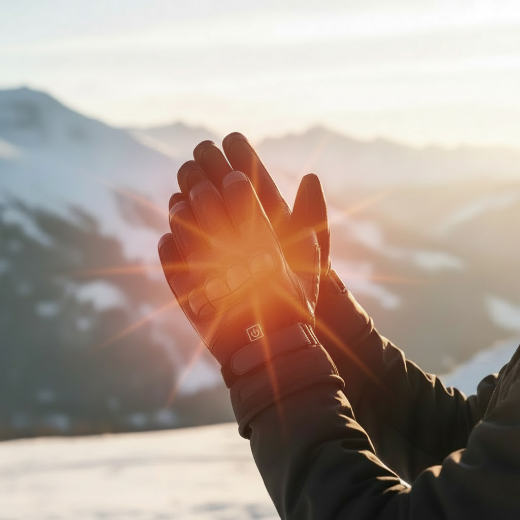 Rechargeable Heated Gloves – Waterproof Winter Gloves for Outdoor Work