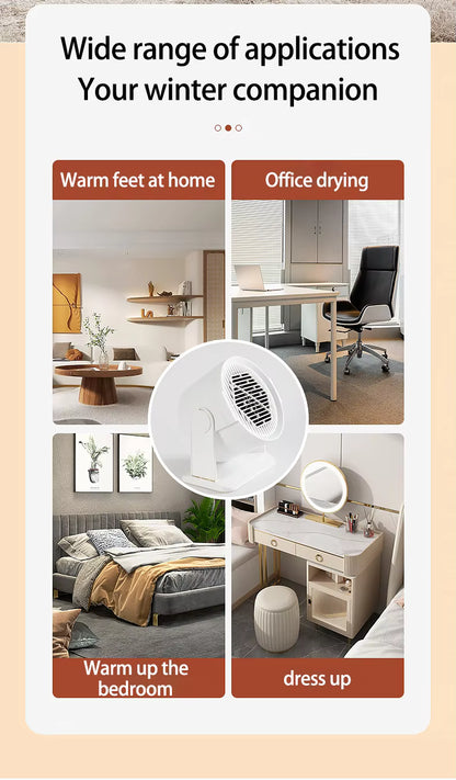 Indoor Electric Space Heater – Energy-Saving Compact Heater for Home