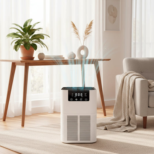 Air Purifier with HEPA Filter & Aromatherapy – Quiet Home Air Cleaner for Smoke, Odors & Allergens