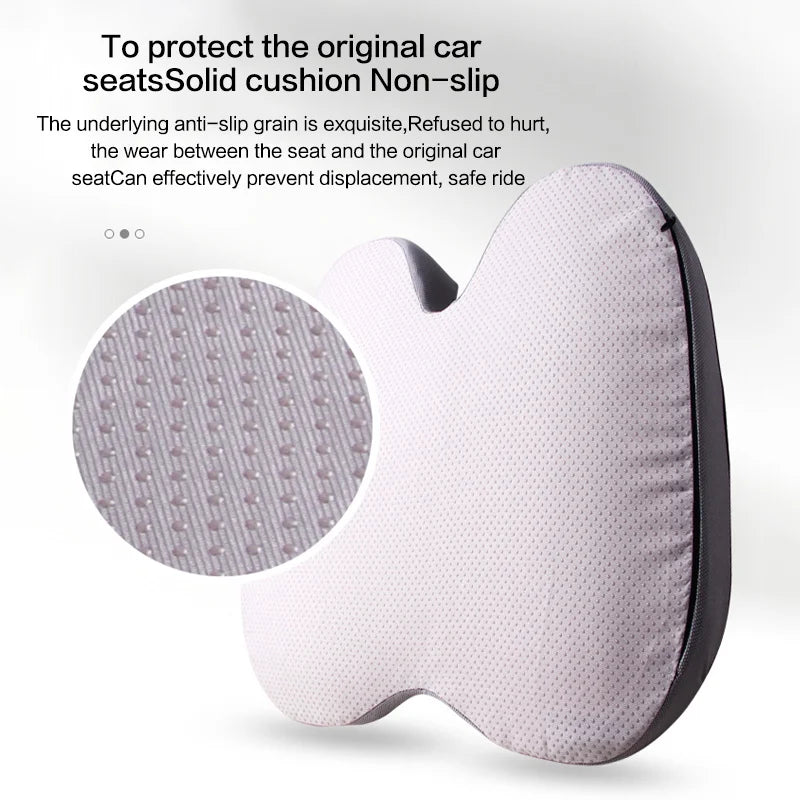 Orthopedic Memory Foam Seat Cushion – Tailbone & Sciatica Pain Relief Cushion