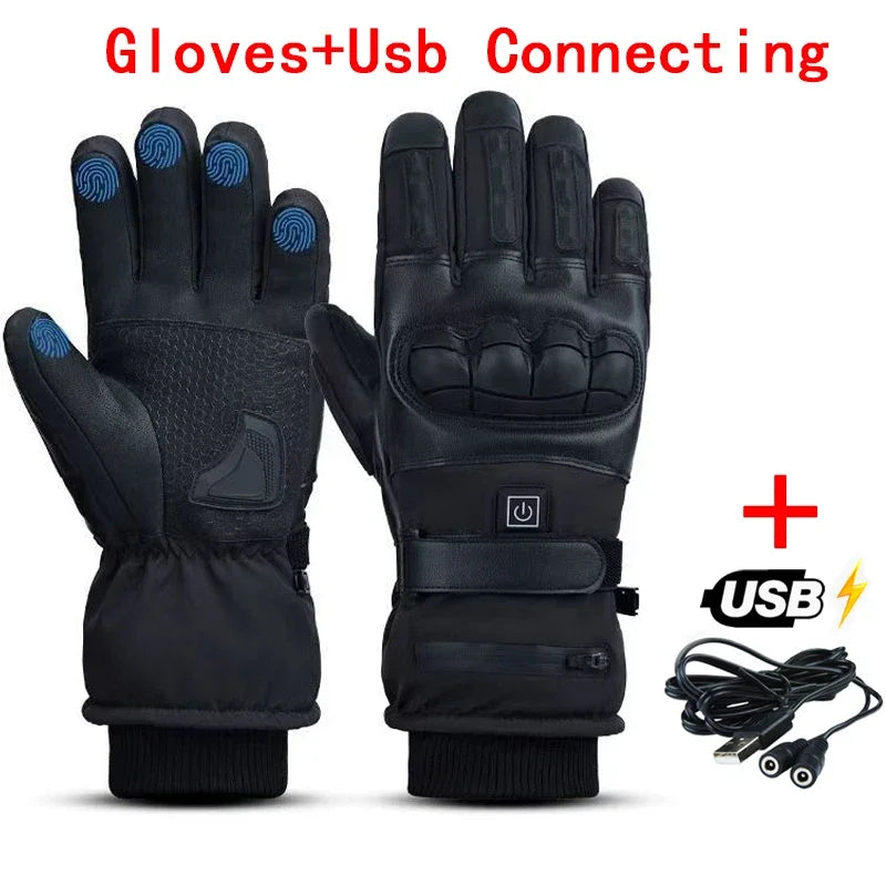 Rechargeable Heated Gloves – Waterproof Winter Gloves for Outdoor Work