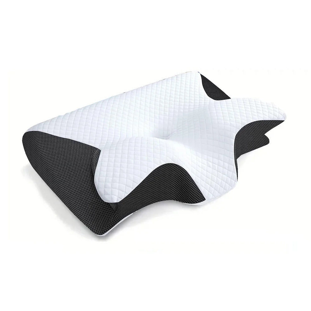 Memory Foam Cervical Pillow – Ergonomic Contour Neck Support Pillow for Sleeping