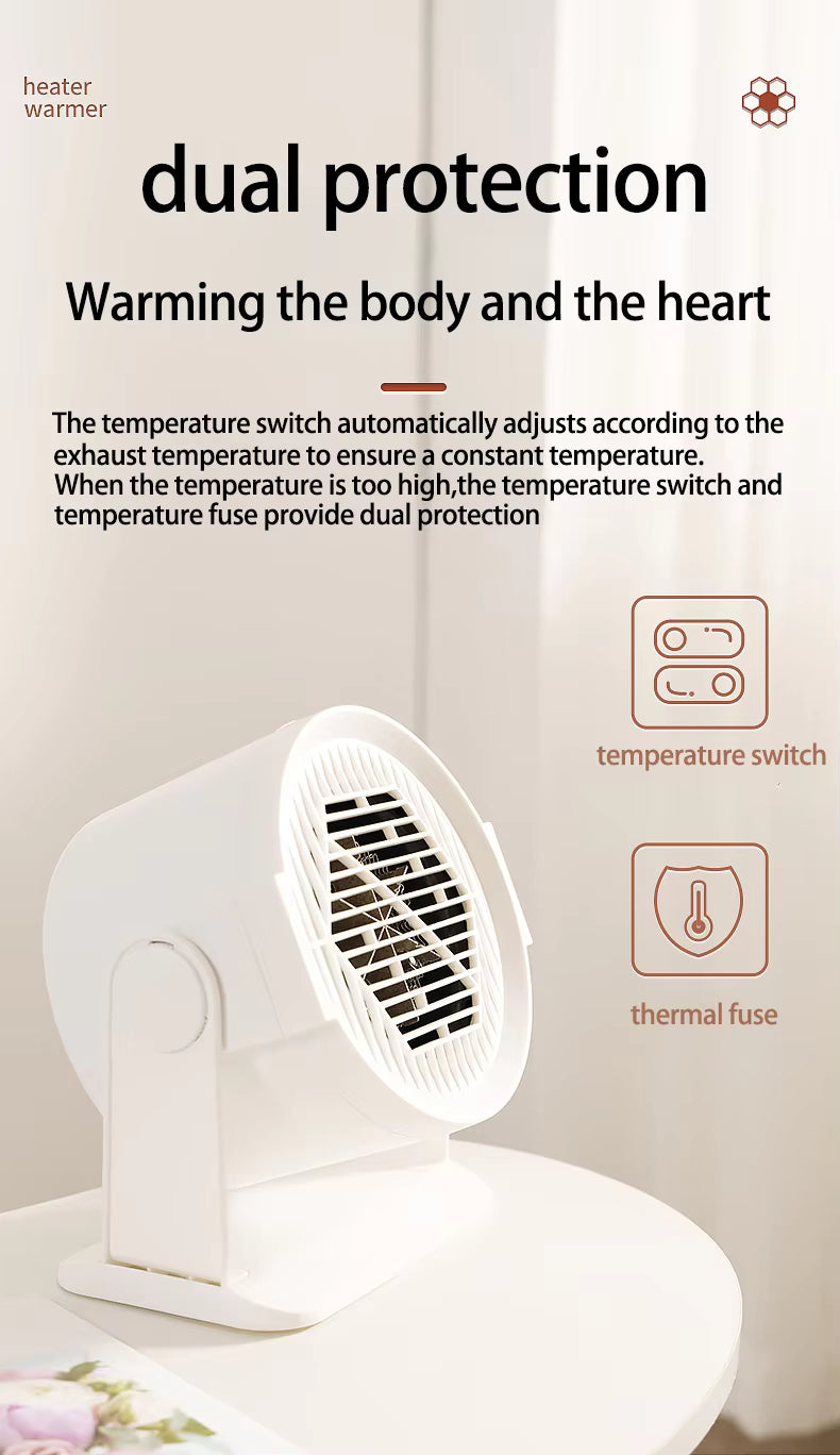 Indoor Electric Space Heater – Energy-Saving Compact Heater for Home